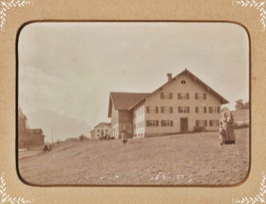 Unser Hof um das Jahr 1900